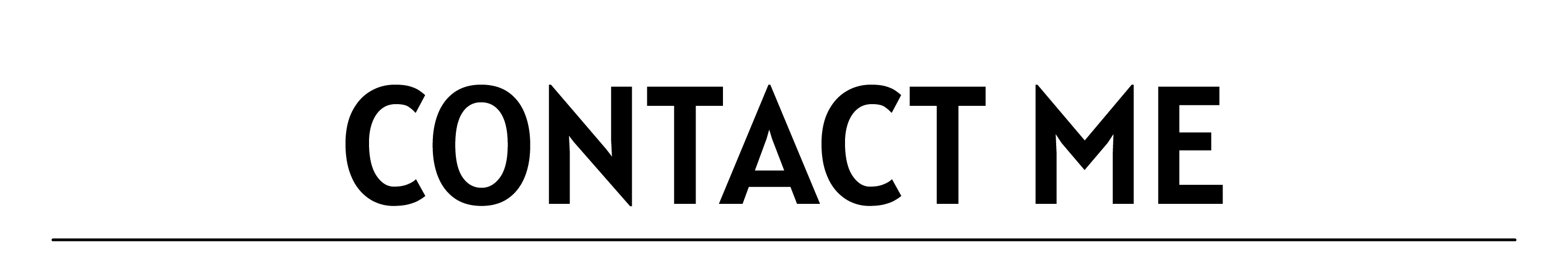 Contact Me Header